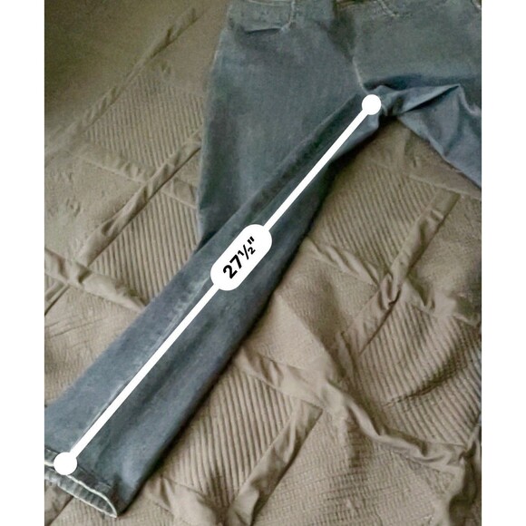 Talbots Jeans Side Zip Slim Ankle  Medium Wash Pockets Stretch Women’s 8 - Picture 11 of 11